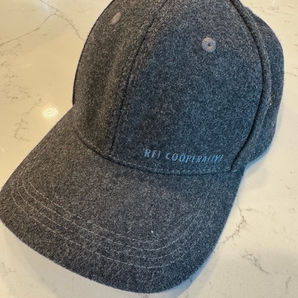 Gray REI Baseball Cap